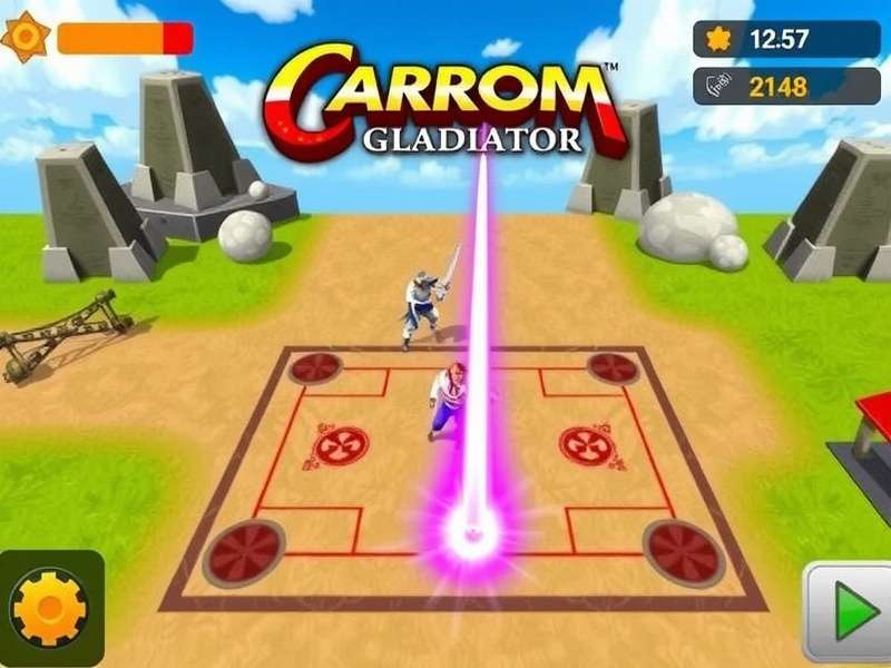 Carrom Turbo Gladiator Victor Gameplay Screenshot